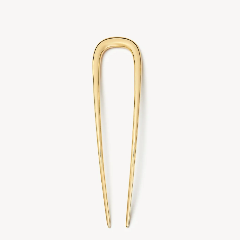 MACHETE Midi French Hair Pin in Gold