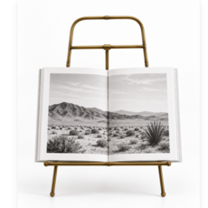 Metal Easel, Gold Finish