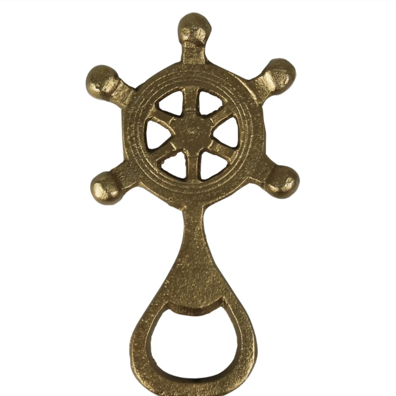 Ships Wheel Bottle Opener