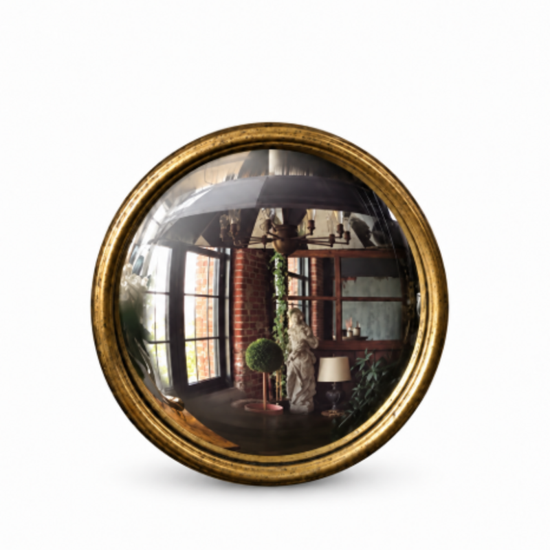 Vagabond Vintage Bull Convex Mirror XS