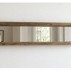 Ingram Mirror, Reclaimed Wood Long