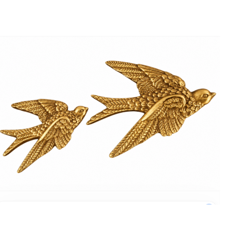 Vagabond Vintage Resin Bird Wall Décor Large