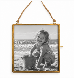 Sugarboo Brass Frame 7"x7" Square