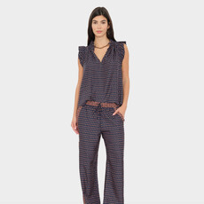 XIRENA VAUGHN PANT NAVY DIAMOND