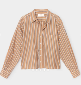 XIRENA WYLER SHIRT HICKORY NAVY