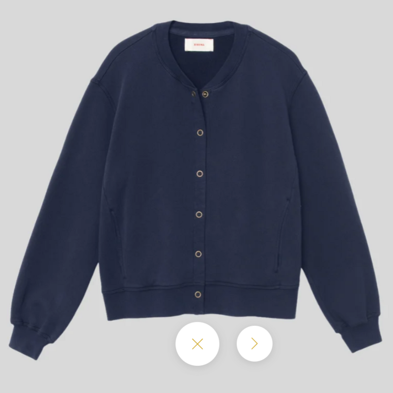 XIRENA LANNA CARDIGAN NAVY