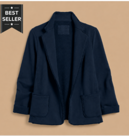 Frank & Eileen Dublin Sweatshirt Blazer Classic Navy