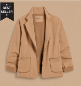 Frank & Eileen Mini Belfast Sweatshirt Peacoat Camel