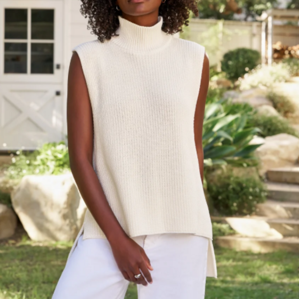 Frank & Eileen Montecito Tank Ivory