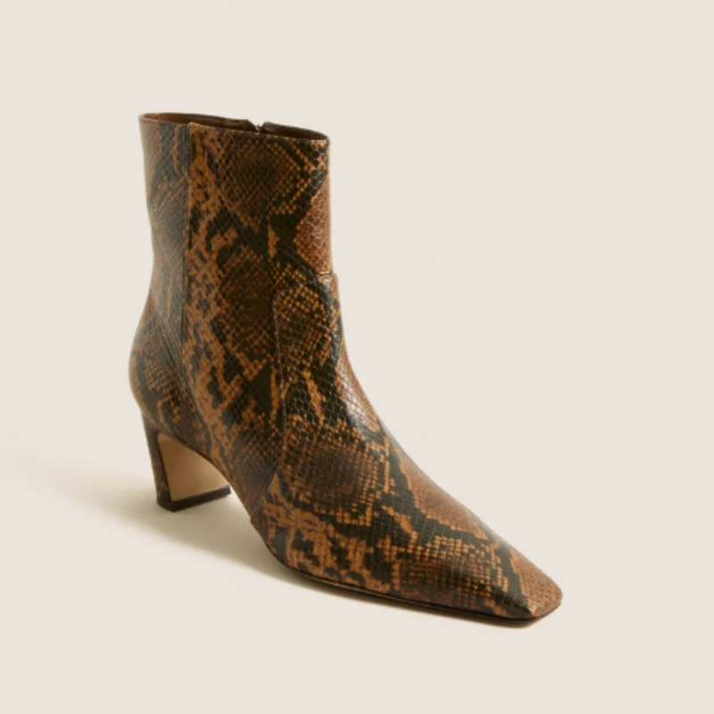Schutz SNAKE PECAN BROWN SIZED