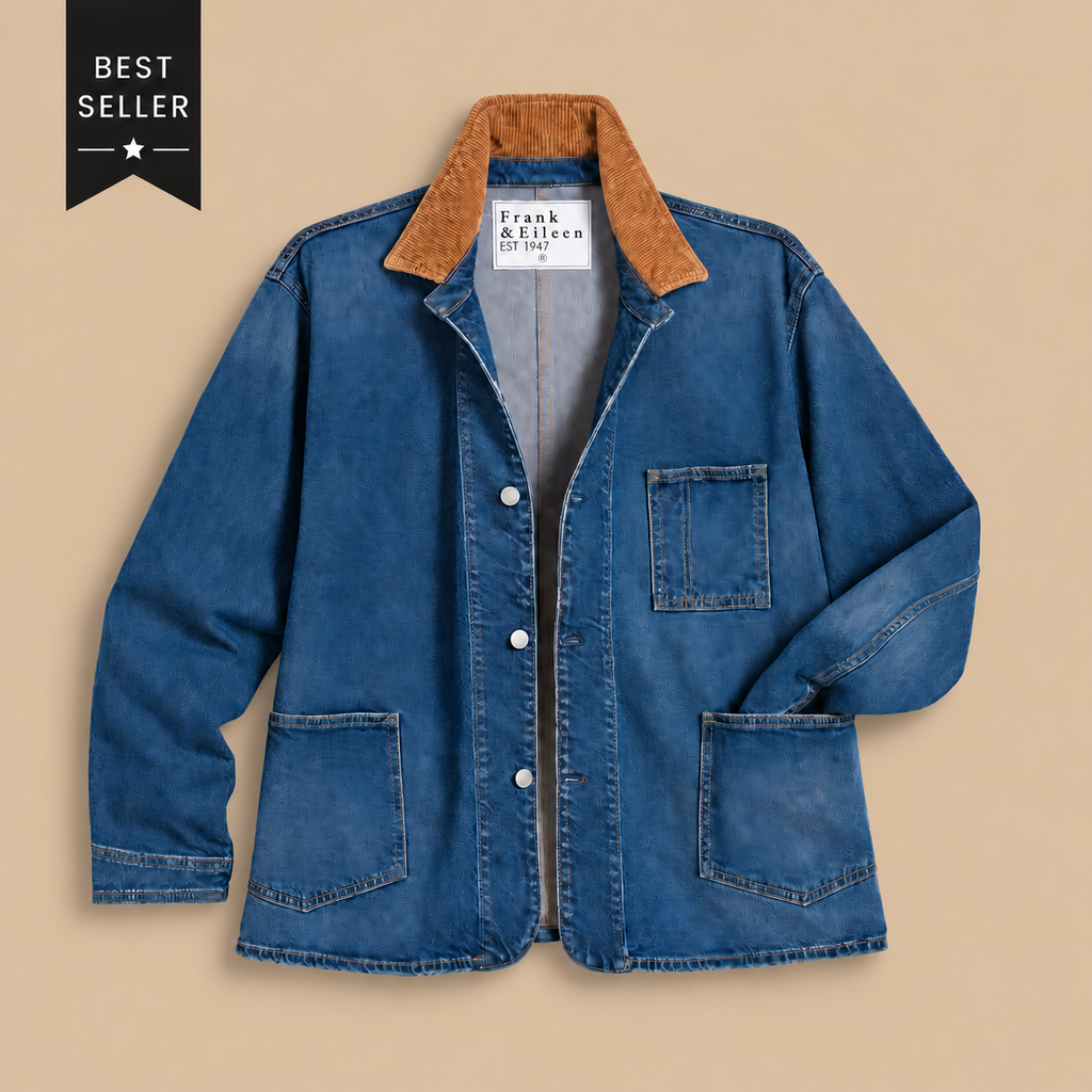 Frank & Eileen BANTRY Denim Barn Jacket 1978 Wash