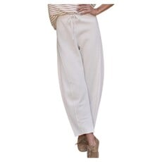 Frank & Eileen Bibi Barrel Leg Sweatpant VINTAGE WHITE