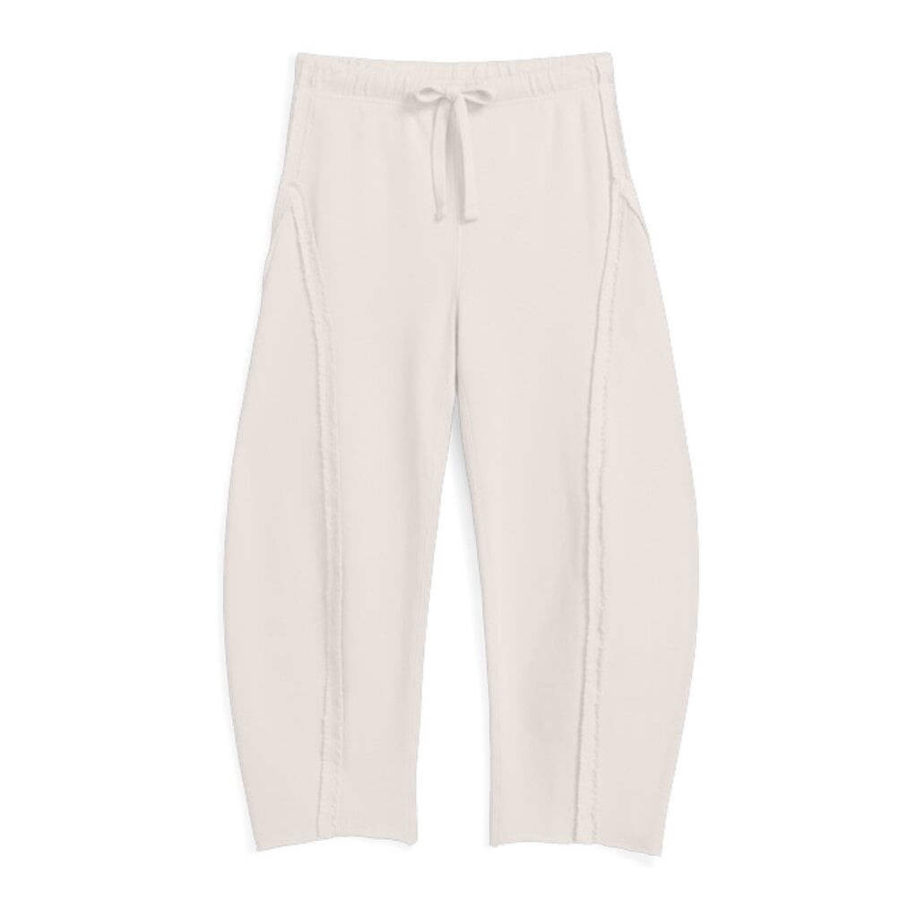 Frank & Eileen Bibi Barrel Leg Sweatpant VINTAGE WHITE