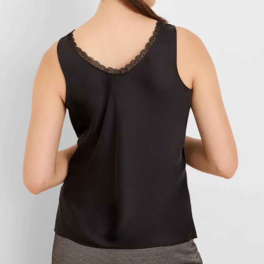 NIC+ZOE DAY GLOSS LACE TRIM ONYX