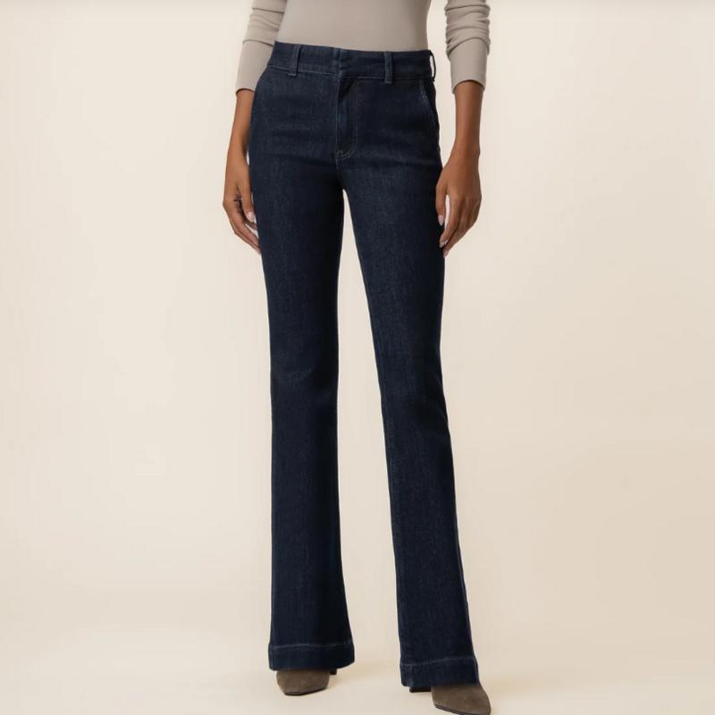 Kut From The Kloth HIGH RISE TROUSER WIDE HEM PURPOSE W/EURO