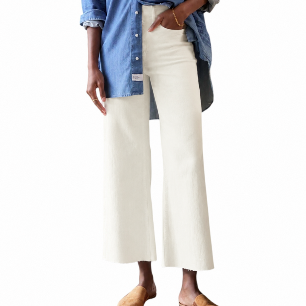 Frank & Eileen GALWAY Wide-Leg Jean Natural