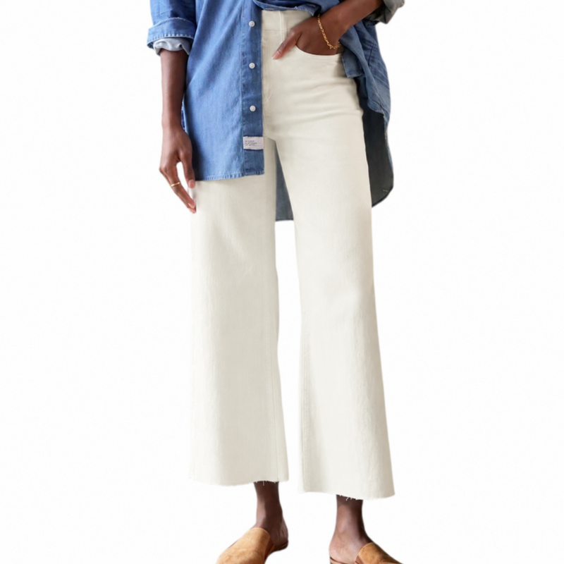 Frank & Eileen GALWAY Wide-Leg Jean Natural