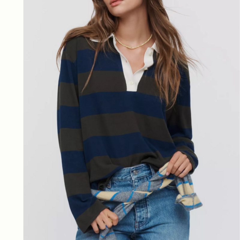 The Great THE ACADEMY POLO SWEATER