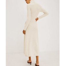 Rails KAT SWEATER DRESS IVORY