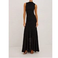 Rails COSMOS DRESS BLACK CHECKERBOARD