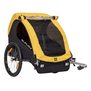 Burley Bee 2016 Child Trailer Yellow Double Seat