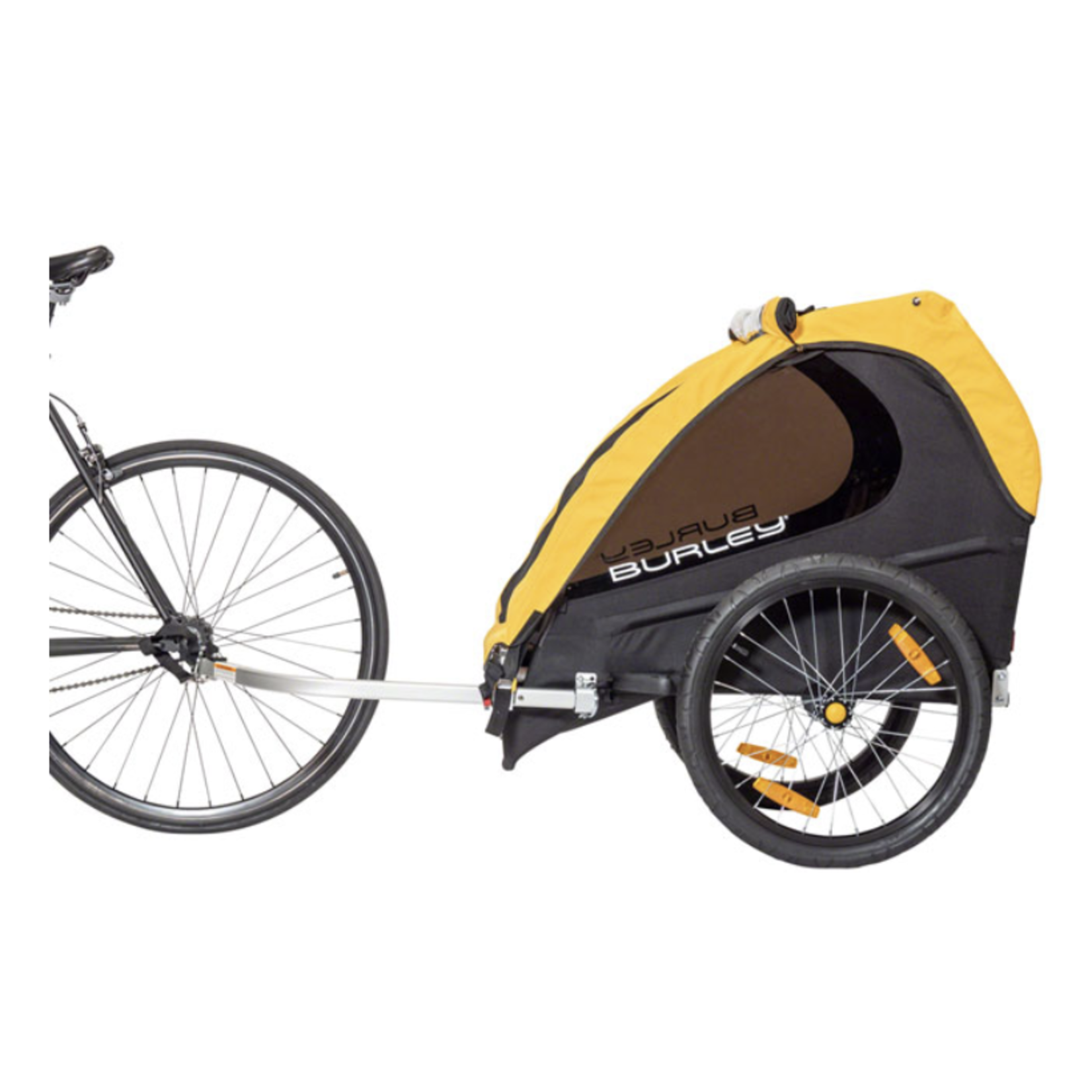 Burley Bee 2016 Child Trailer Yellow Double Seat