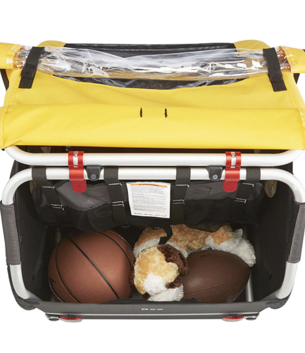 Burley Bee 2016 Child Trailer Yellow Double Seat