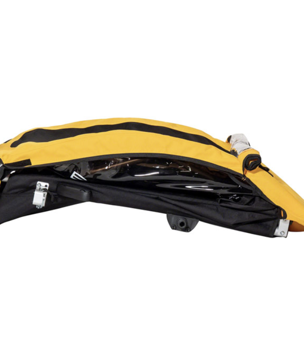 Burley Bee 2016 Child Trailer Yellow Double Seat