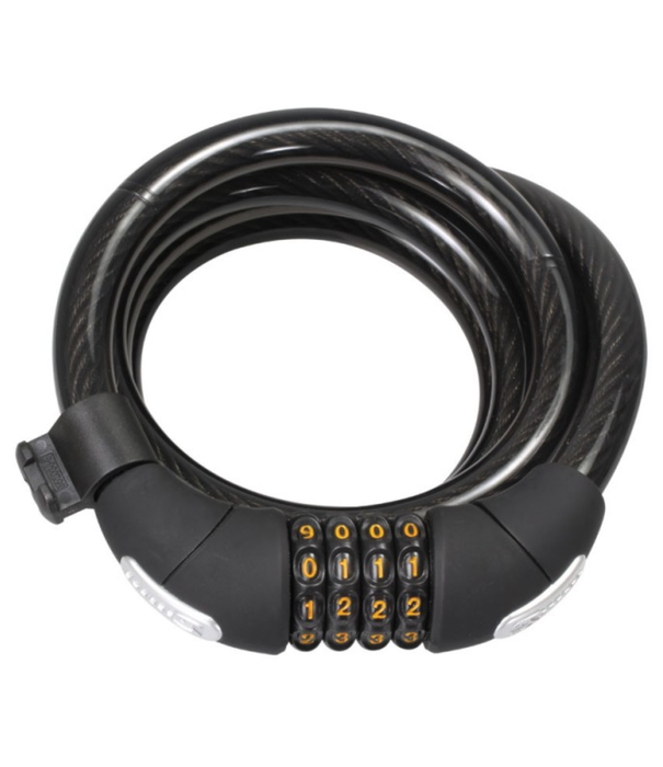 SERFAS CL-15 15MM COMBO COILED LOCK W/ BRACKET (SERFAS)