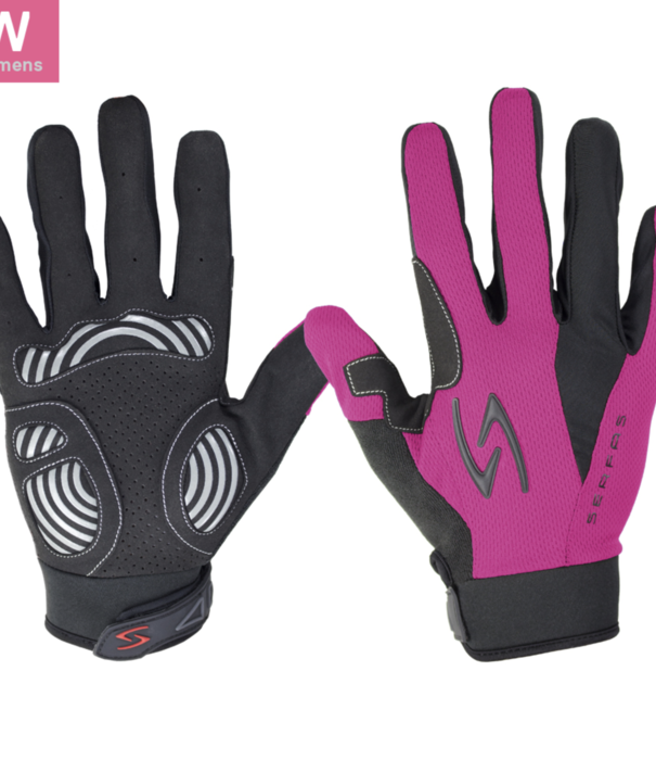 SERFAS ZLW-PK-2 ZEN Long Finger Gloves Pink Womens SM (SERFAS)