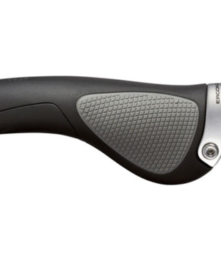 Ergon GP1-S Grips: Small, Black/Gray HT3083