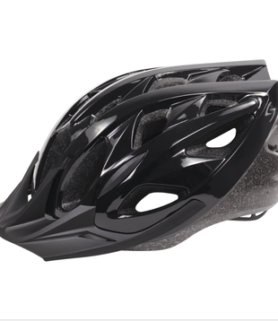 Helmet HT-200BKBK Karv Gloss Black SM/MD (SERFAS)