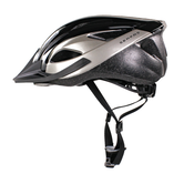 HELMET HT-204BKSL KARV GLOSS BLK/SLV LG/XLG   (SERFAS)