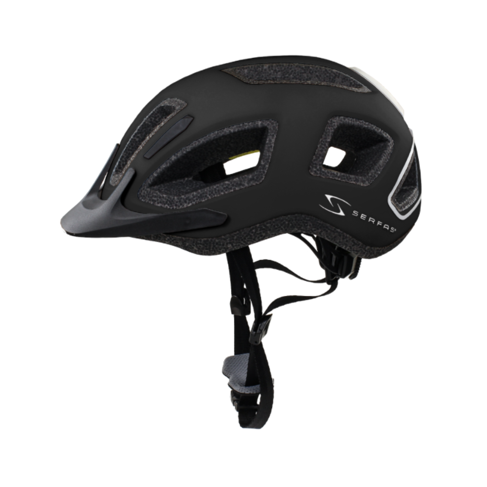 SERFAS Helmet HT-404BKGY Metro Matte Black LG/XL (SERFAS)
