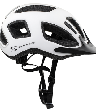 Helmet HT-400WTBK Metro Matte White SM/MD (SERFAS)
