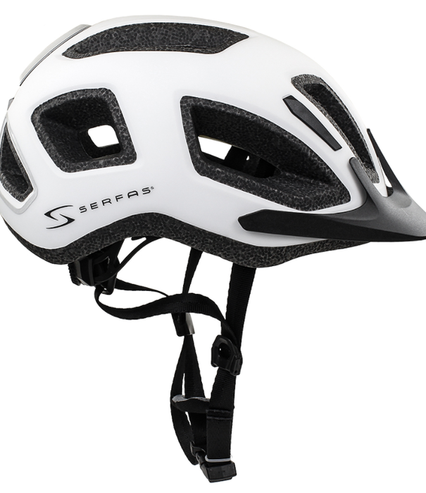 SERFAS Helmet HT-400WTBK Metro Matte White SM/MD (SERFAS)