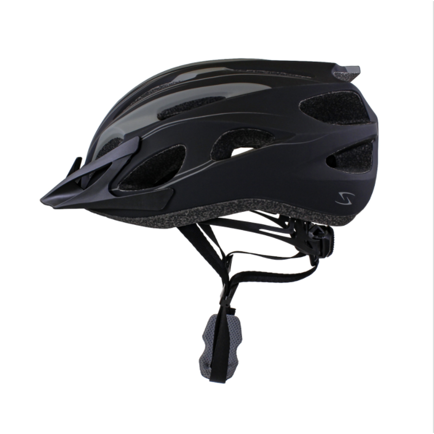 SERFAS HELMET HT-300BKGY VAULT MATTE BLK/GREY (SM/MD)   (SERFAS)