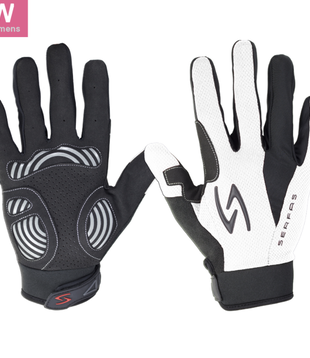 ZLW-WT-4 ZEN LONG FINGER White LARGE   (SERFAS)
