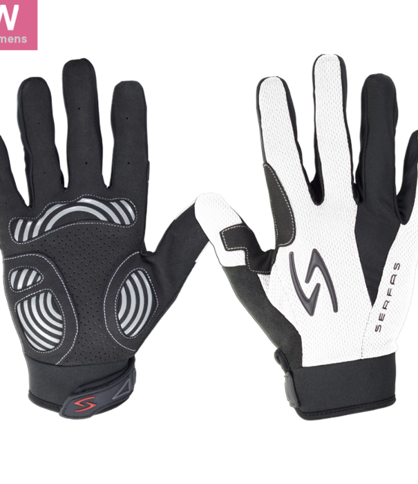 SERFAS ZLW-WT-4 ZEN LONG FINGER White LARGE   (SERFAS)