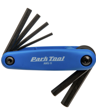 PARK TOOL AWS-11 FOLDING HEX SET   TL7317