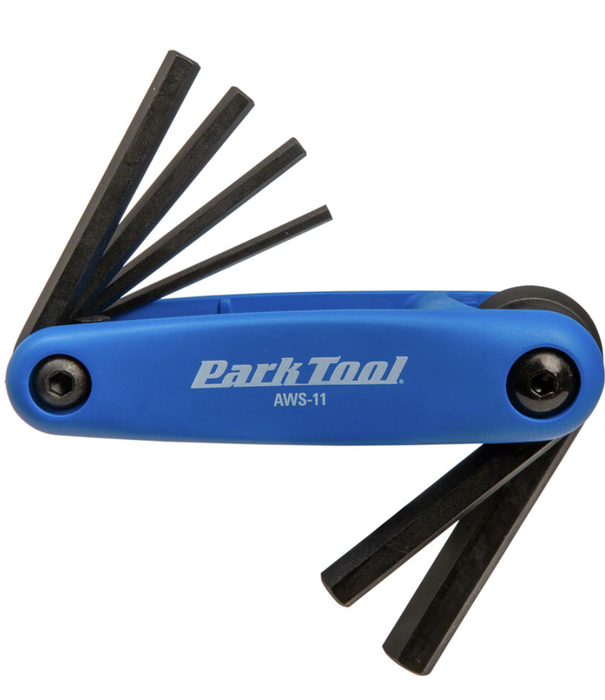 PARK TOOL AWS-11 FOLDING HEX SET   TL7317
