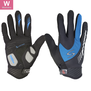 RLW-BL-3 Womes Long Finer Gloves Blue MD
