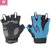 ZSW-BL-2 Womens Short Finger Gloves Blue SM