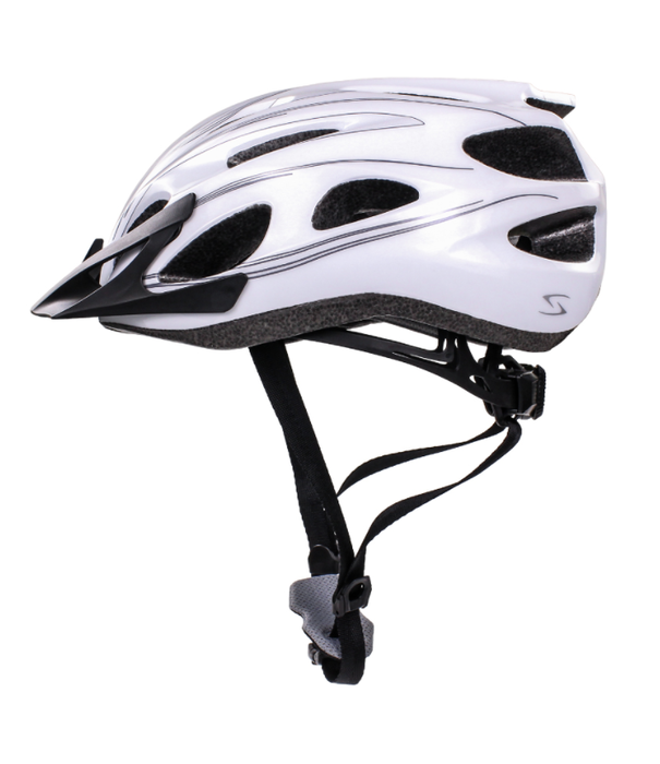 SERFAS SERFAS - Helmet HT-300/304 Vault L/XL Gloss White/Silver