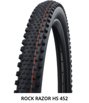 Schwalbe - Rock Razor Tire (Soft) 60-584, 27.5 x 2.35