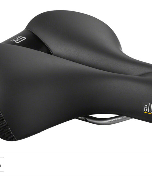 Selle Royal SELLE ROYAL - ELLIPSE SADDLE - STEEL BLACK RELAXED (SA1093)