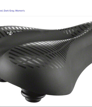 SELLE ROYAL - AVENUE SADDLE - STEEL DARK GRAY WOMANS (SA5064)