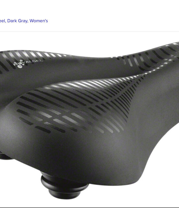 Selle Royal SELLE ROYAL - AVENUE SADDLE - STEEL DARK GRAY WOMANS (SA5064)