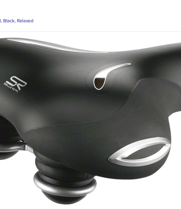 Selle Royal SELLE ROYAL - LOOKIN SADDLE - STEEL BLACK RELAXED (SA5059)