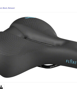 SELLE ROYAL - FLOAT SADDLE - STEEL BLACK RELAXED (SA1818)